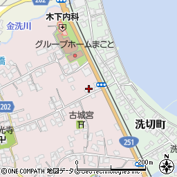 長崎県島原市中野町41周辺の地図