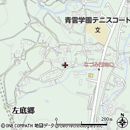 長崎県西彼杵郡時津町左底郷1061周辺の地図