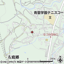 長崎県西彼杵郡時津町左底郷857周辺の地図