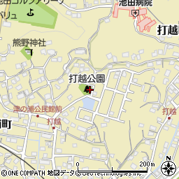 熊本県熊本市北区打越町23周辺の地図