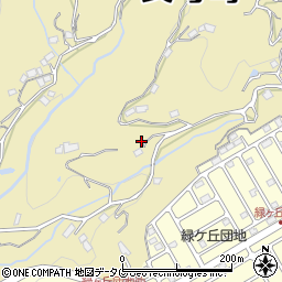 長崎県西彼杵郡長与町丸田郷1982周辺の地図