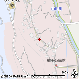 長崎県雲仙市吾妻町栗林名478周辺の地図