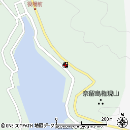 ＥＮＥＯＳ奈留ＳＳ周辺の地図