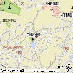熊本県熊本市北区打越町24周辺の地図