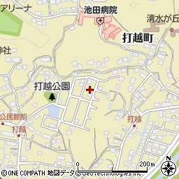 熊本県熊本市北区打越町28周辺の地図