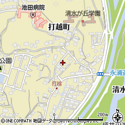 熊本県熊本市北区打越町32-19周辺の地図