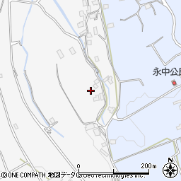 長崎県雲仙市吾妻町永中名421-2周辺の地図