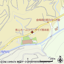 老人ホームリバーサイド﻿熊本前周辺の地図