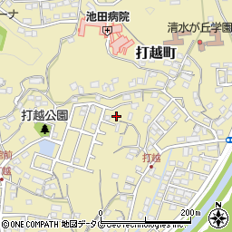 熊本県熊本市北区打越町31-71周辺の地図