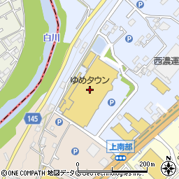 ハニーズ熊本サンピアン店周辺の地図