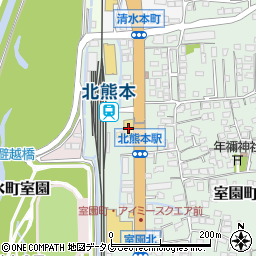 Ａ−プライス北熊本店周辺の地図