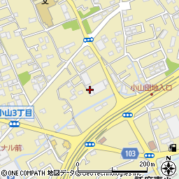 熊本カンガルー便（西濃運輸）周辺の地図