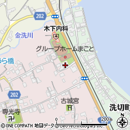 長崎県島原市中野町30周辺の地図