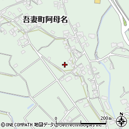 長崎県雲仙市吾妻町阿母名1018周辺の地図