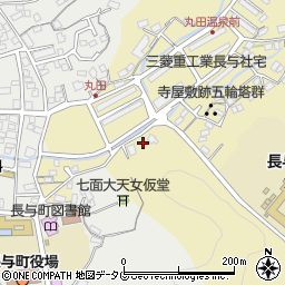 長崎県西彼杵郡長与町丸田郷40周辺の地図