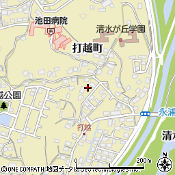 熊本県熊本市北区打越町31-43周辺の地図