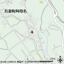長崎県雲仙市吾妻町阿母名1002周辺の地図