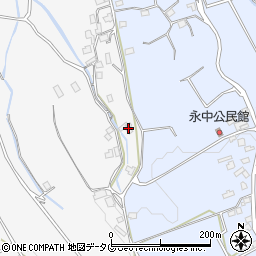 長崎県雲仙市吾妻町永中名394周辺の地図