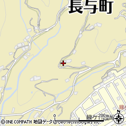 長崎県西彼杵郡長与町丸田郷1972周辺の地図