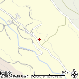 長崎県雲仙市吾妻町田之平名1422周辺の地図