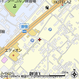 大商九州支店周辺の地図