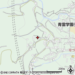 長崎県西彼杵郡時津町左底郷881周辺の地図