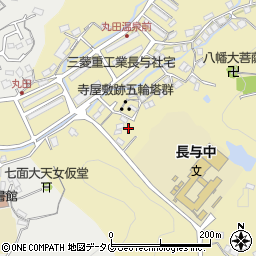 長崎県西彼杵郡長与町丸田郷192周辺の地図