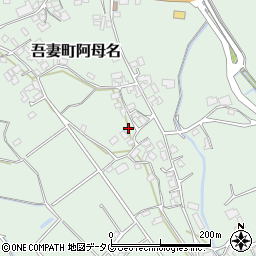 長崎県雲仙市吾妻町阿母名1016周辺の地図