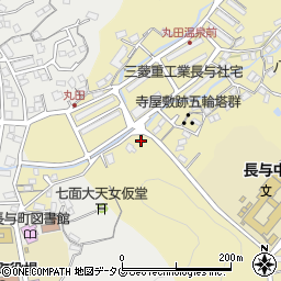 長崎県西彼杵郡長与町丸田郷44周辺の地図