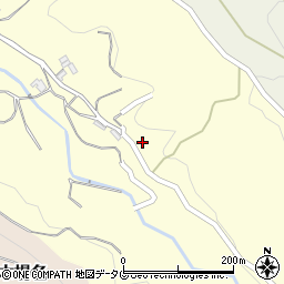 長崎県雲仙市吾妻町田之平名1442周辺の地図