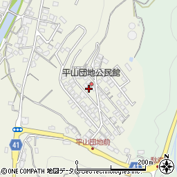 長崎県諫早市平山町357-33周辺の地図