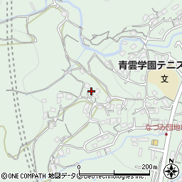 長崎県西彼杵郡時津町左底郷840周辺の地図