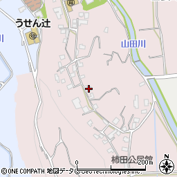 長崎県雲仙市吾妻町栗林名337周辺の地図