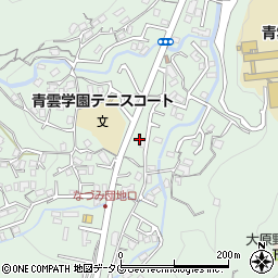 長崎県西彼杵郡時津町左底郷1107周辺の地図