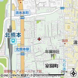 セキスイハイム九州株式会社熊本支店ＴＫＵ展示場周辺の地図