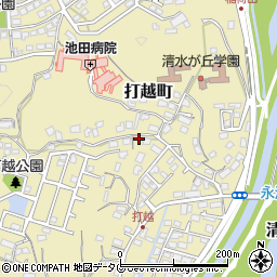 熊本県熊本市北区打越町31-40周辺の地図