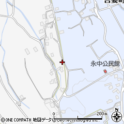 長崎県雲仙市吾妻町永中名374周辺の地図