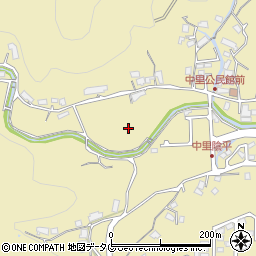長崎県諫早市多良見町中里周辺の地図