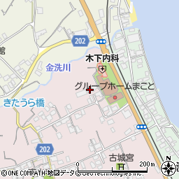 長崎県島原市中野町91-6周辺の地図