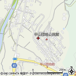 長崎県諫早市平山町357-94周辺の地図