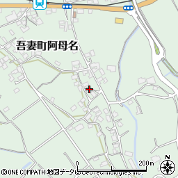 長崎県雲仙市吾妻町阿母名1003周辺の地図