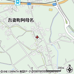 長崎県雲仙市吾妻町阿母名1008周辺の地図
