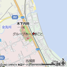 長崎県島原市洗切町12周辺の地図