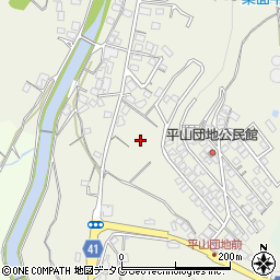 長崎県諫早市平山町338周辺の地図