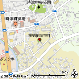 祐徳稲荷神社周辺の地図