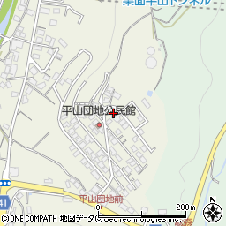 長崎県諫早市平山町364周辺の地図