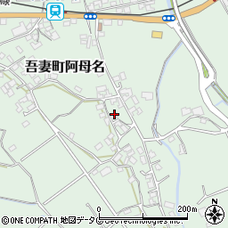 長崎県雲仙市吾妻町阿母名1015周辺の地図