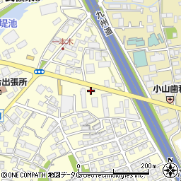 九州石油ガス熊本支店周辺の地図