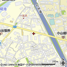 九州石油ガス株式会社熊本オフィス周辺の地図