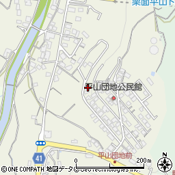 長崎県諫早市平山町362-26周辺の地図